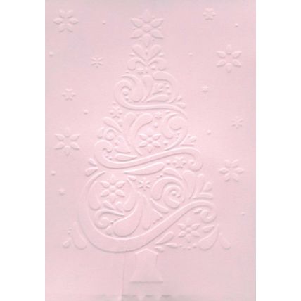 A6 Embossed Card. 10 Sheets. Christmas. Cardmaking Scrapbooking Crafts