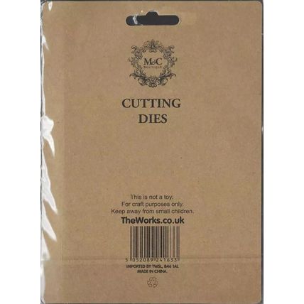 M&C Boutique. Wreath Die. Die Cutting Cardmaking Scrapbooking Crafts