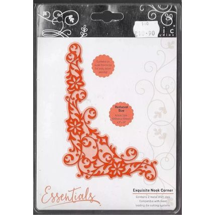 Tonic Studios. Exquisite Nook Corner Die Set. Die Cutting Cardmaking Crafts