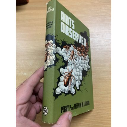 1967 "ANTS OBSERVED" SCIENTIFIC BOOK CLUB VINTAGE HARDBACK BOOK (P3)