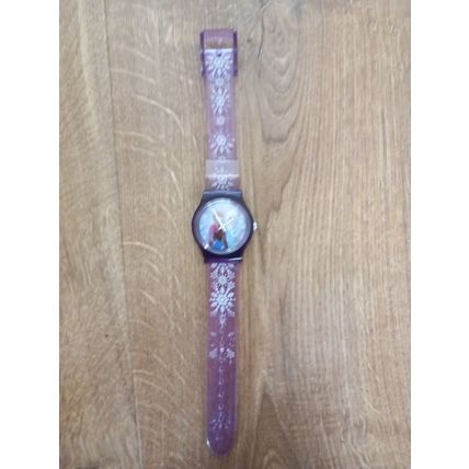 Disney Frozen Watch Zeon Lilac Colour Strap Girls Wristwatch with Hands Analogue