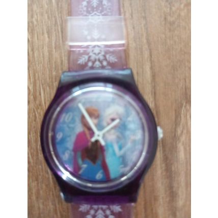 Disney Frozen Watch Zeon Lilac Colour Strap Girls Wristwatch with Hands Analogue