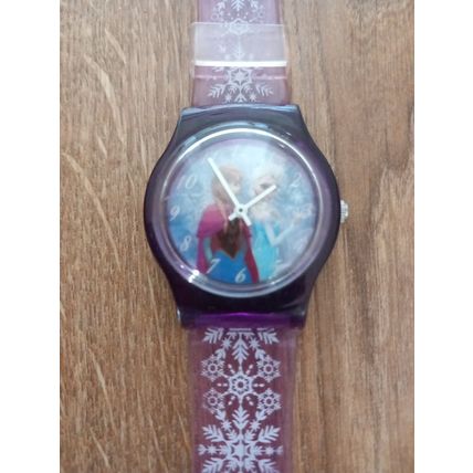 Disney Frozen Watch Zeon Lilac Colour Strap Girls Wristwatch with Hands Analogue