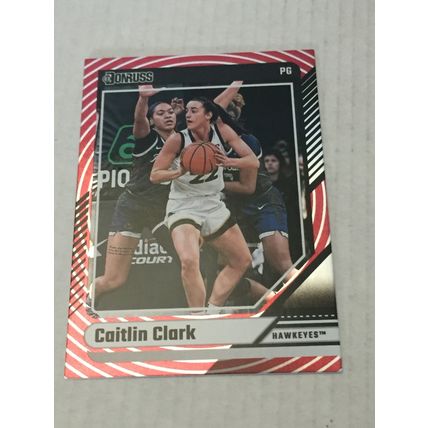 2024 Panini Donruss Caitlin Clark Collection Foil Trading Card #10