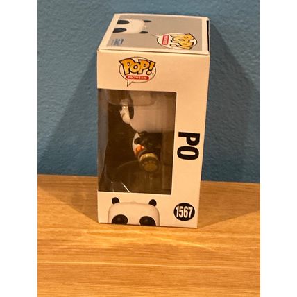 Funko Pop! Kung Fu Panda: Po #1567 Facsimile Laser Autographed (Box & Protector)