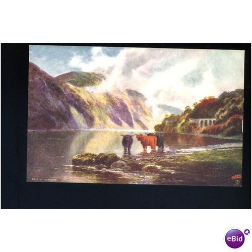 TUCK OILETTE Postcard 7136 "Pass of Brander"