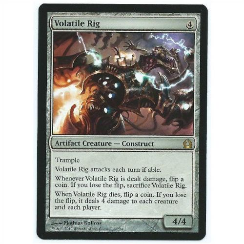 Magic the Gathering - Return to Ravnica - #236/274 - Volatile Rig