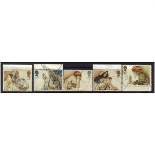 1984 GB CHRISTMAS SET F/U SG 1267-1271