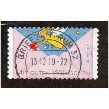 GER 2010 €0.55 (S/A) 'GREETINGS STAMPS (3RD ISSUE)' FINE USED (EBID30-651)