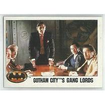 BATMAN base card # 47 GOTHAM CITY'S GANG LORDS (1989)