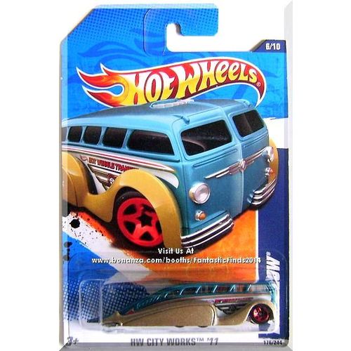 Hot Wheels - Low Flow: HW City Works '11 #6/10 - #175/244 *Teal Edition*