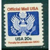 O135 20c Eagle Very Fine MNH Q1281