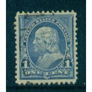 Used 264 1c Benjamin Franklin Fine M02822