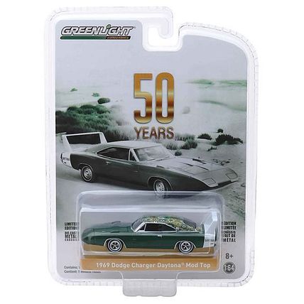 Greenlight - 1969 Dodge Charger Daytona Mod Top: 50 Years Series (2019) *Green*