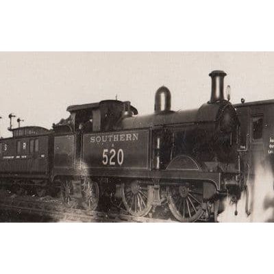 Southern Railway 520 Train Ashford Kent Real Photo Old Postcard