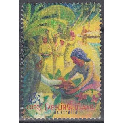 Cocos (Keeling) Islands 1999 Michel 370 O Cote (2005) 1.00 € Fête Hari-Raya