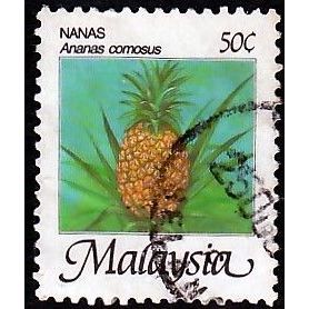 Malaysia, 1986 50c Fruits perf 12, SG 345 (Scott #330), used