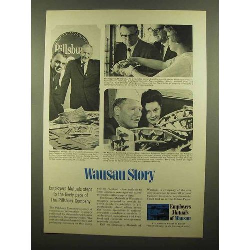 1965 Employers Mutuals of Wausau Ad - Pillsbury Company