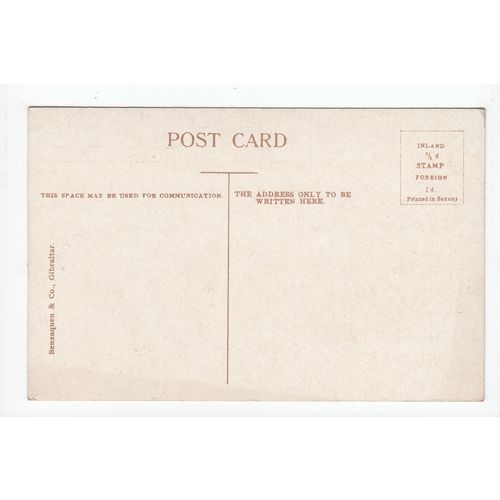 Dockyard Workshops and Waterfront Gibraltar Postcard