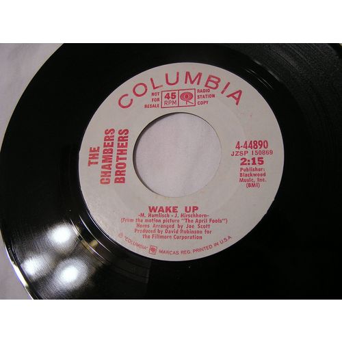 The Chambers Brothers Promo 45-WAKE UP