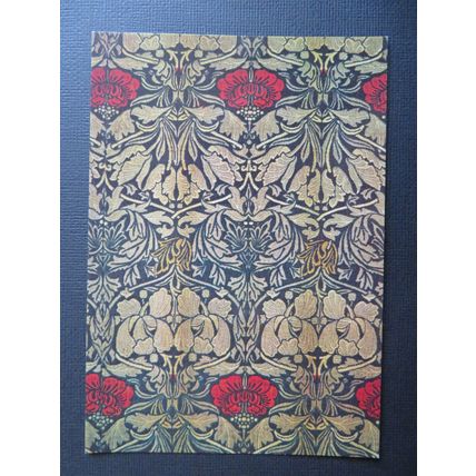 Tulip & Rose, William Morris Art Postcard