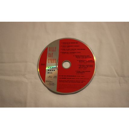 Billy Ray Cyrus 5" BMG Record Club CD Album-SOME GAVE ALL