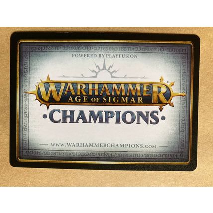 Warhammer, Age of Sigmar CCG: Champions # 77 Rampaging Bloodreavers (A) 2018