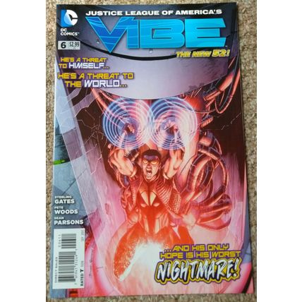 JUSTICE LEAGUE OF AMERICA'S VIBE # 6 (2013) DC COMICS (NM Condition) COVER A