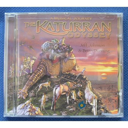 Jeff Johnson Brian Dunning The Katurran Odyssey CD Folk USA New SS