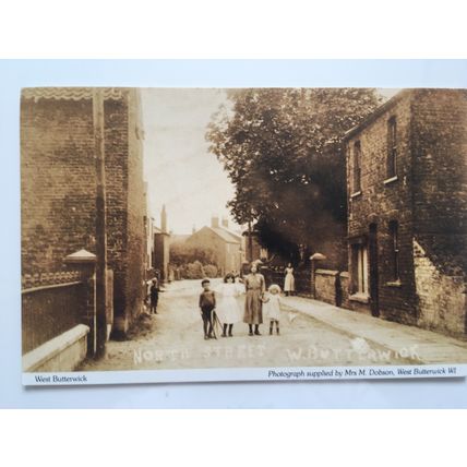 POSTCARD - NORTH STREET, WEST BUTTERWICK