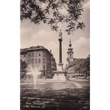 Graz Steiermark Tor Austria Real Photo Postcard
