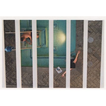 Rachel Berkowitz Los Angeles Indoor Mini Swimming Pool Postcard