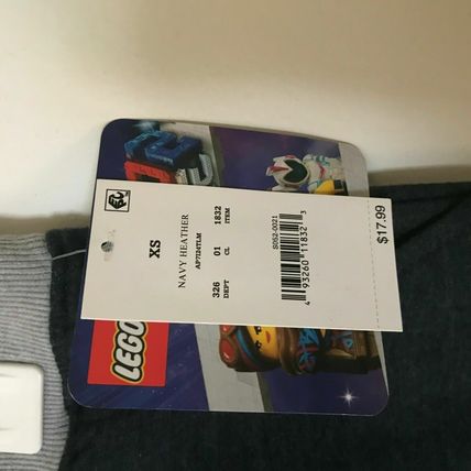 NEW Boys' The LEGO Movie 2 Still Awesome XS Navy Jogger Pants