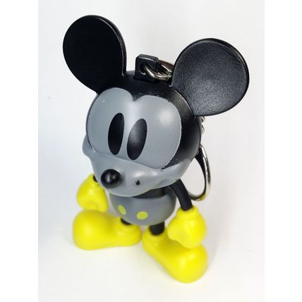 Disney 90th Anniversary Mickey Mouse With Yellow Shoes Figure Bag Charm Keychain