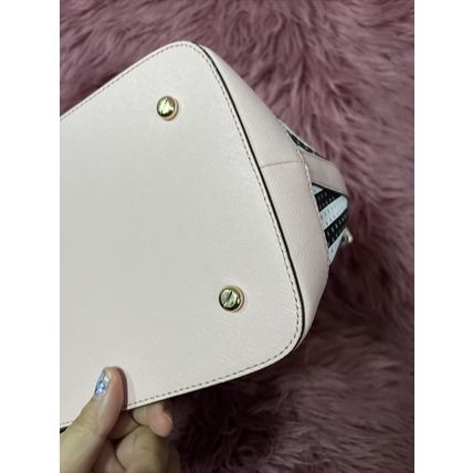Henri Bendel Striped Designer Fashionable Bag