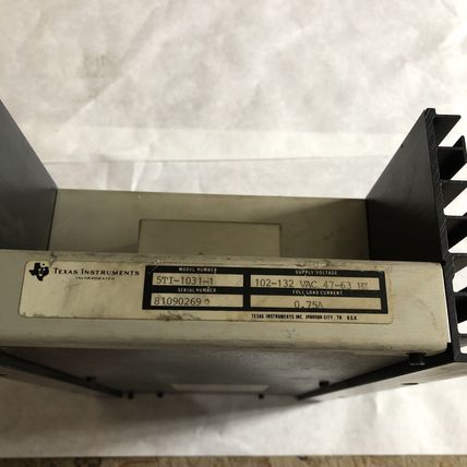 TEXAS 5TI-1031-1 SIEMENS SEQUENCER MODULE .75AMP 102-132VAC 47-63HZ,BI