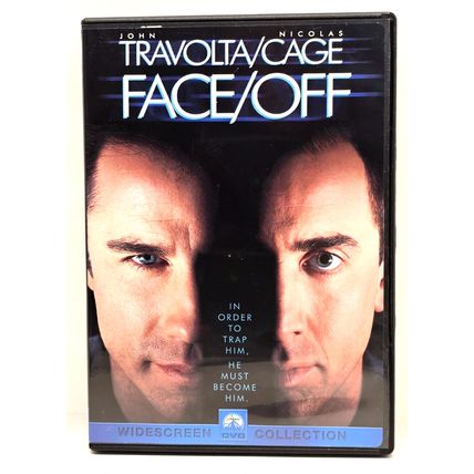 Face / Off (DVD, 1998, Widescreen) John Travolta / Nicolas Cage (L19)