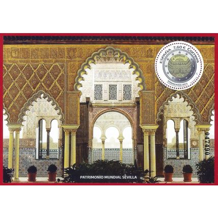 ESPAÑA. 2024. MNH. PATRIMONIO MUNDIAL. REALES ALCAZARES. SEVILLA