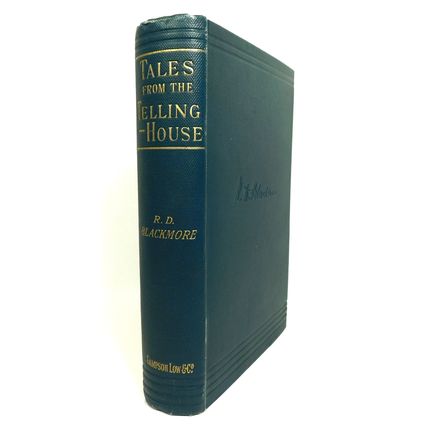 Antique Victorian Short Story Book Tales From The Telling House R D Blackmore