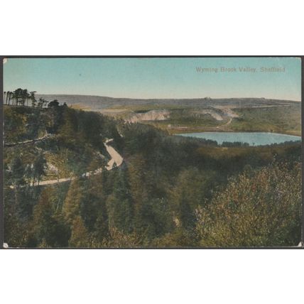 Wyming Brook Valley, Sheffield, Yorkshire, c.1910 - Valentine's Postcard