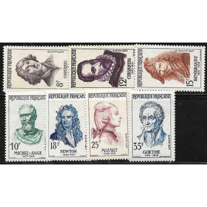 1957 Michel 1167/1173 - MNH (**)