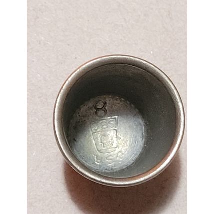 USA SBC Thimble Size 8 Silver Color