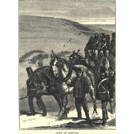 VOLUNTEER REVIEW AT BRIGHTON 1872 Horace Harral VICTORIAN ENGRAVING