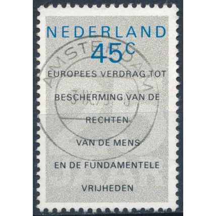 Human Rights Treaty - Netherlands 1978 - F H - MiNr 1119