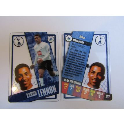 82. Aaron Lennon - Tottenham Hotspur - Topps - I-Cards 2006/07 Football Card