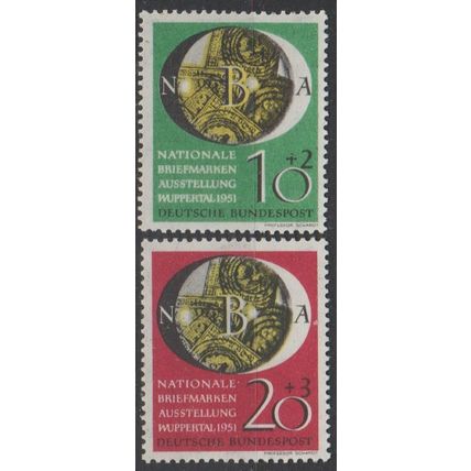 Mi: 141/2 MNH 1951 Cat € 90