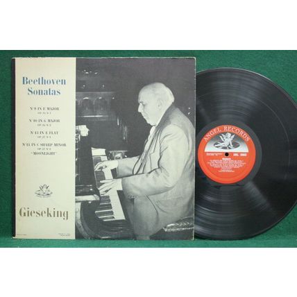 Walter Gieseking - Beethoven: Sonatas No. 9/10/13/14 - ANG 35652 - VG+