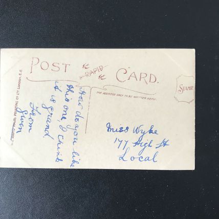 EDWARDIAN ACTOR Theatre Music Hall Miss BARBARA DEANE 2) Rapid Photo Printing GC