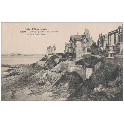 35 - Dinard - l'extrême pointe de la Malouine