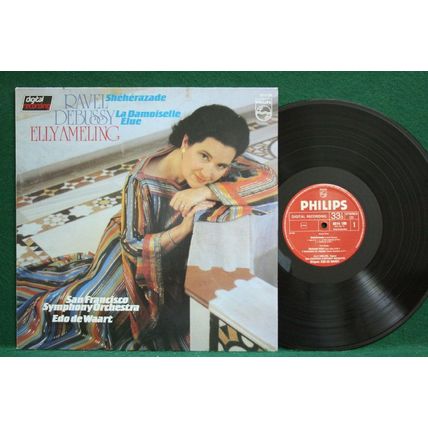 Ameling/Waart - Ravel: Sheherazade/Debussy: Damoiselle Elue - 6514 199 - NM